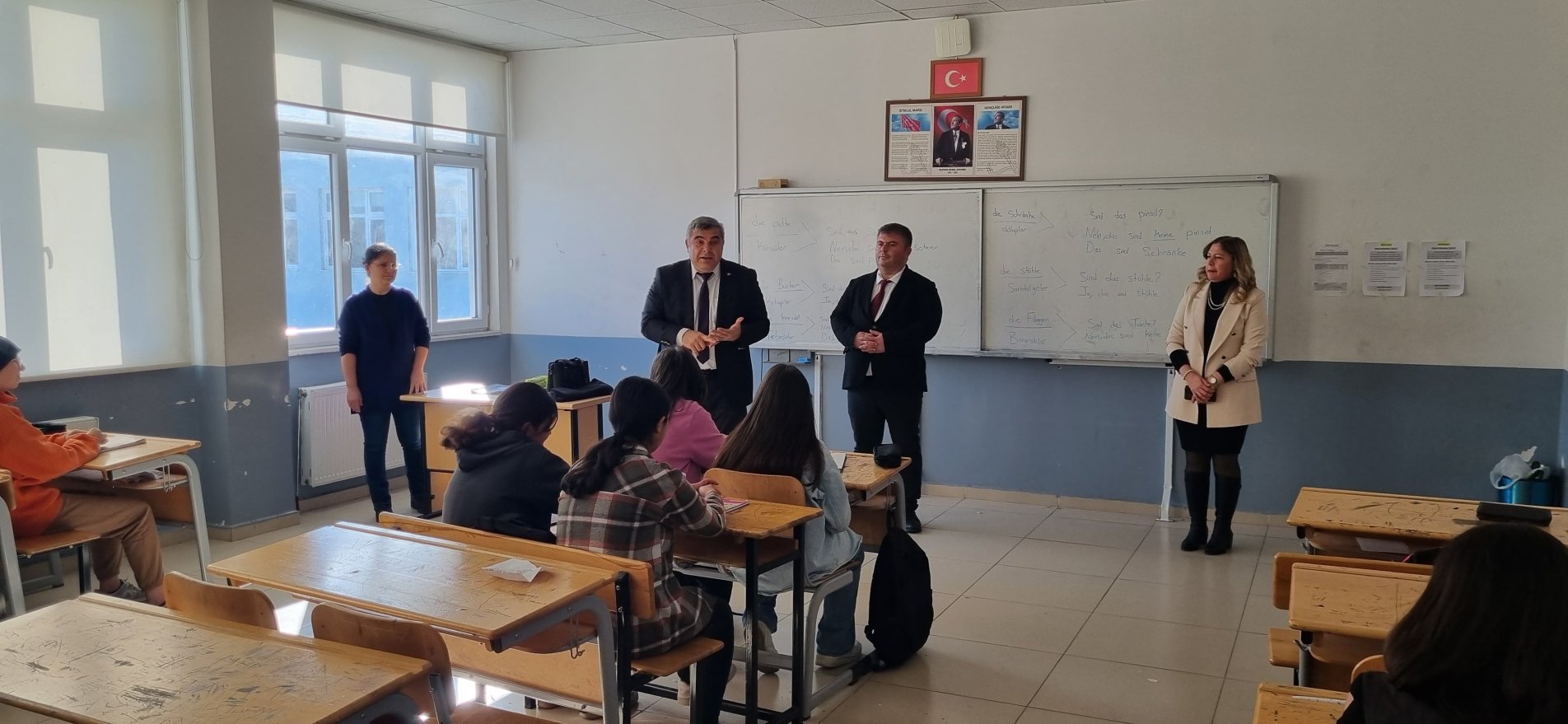 Müdür Sünnetci, Bayat İlçesinde Ziyaretlerde Bulundu