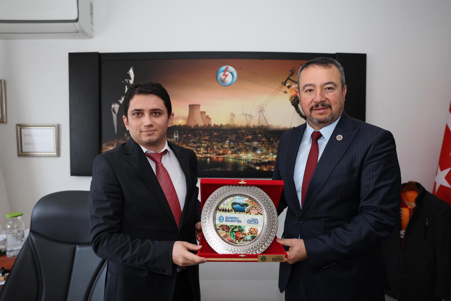 Başkan Öztaş, TEDAŞ Müdürü Yüksel’i Ziyaret Etti
