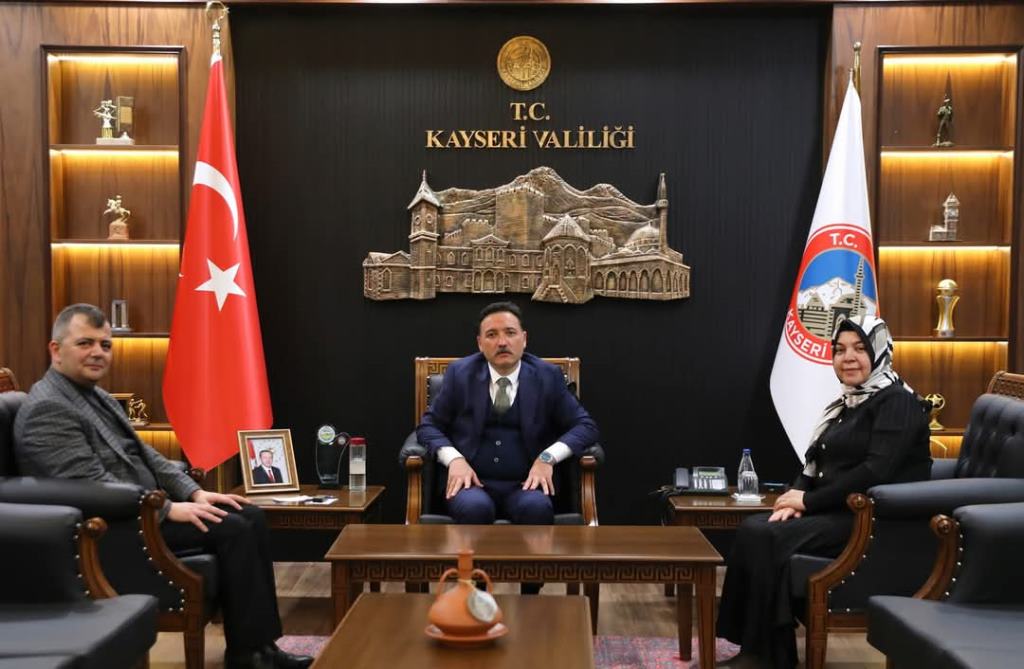 BAŞKAN KOYUNCU'DAN KAYSERİ VALİSİ GÖKMEN ÇİÇEK'E ZİYARET