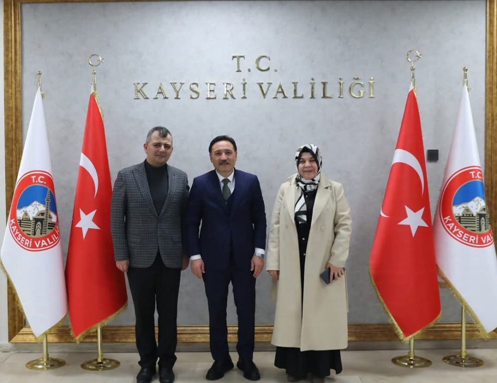 BAŞKAN KOYUNCU'DAN KAYSERİ VALİSİ GÖKMEN ÇİÇEK'E ZİYARET