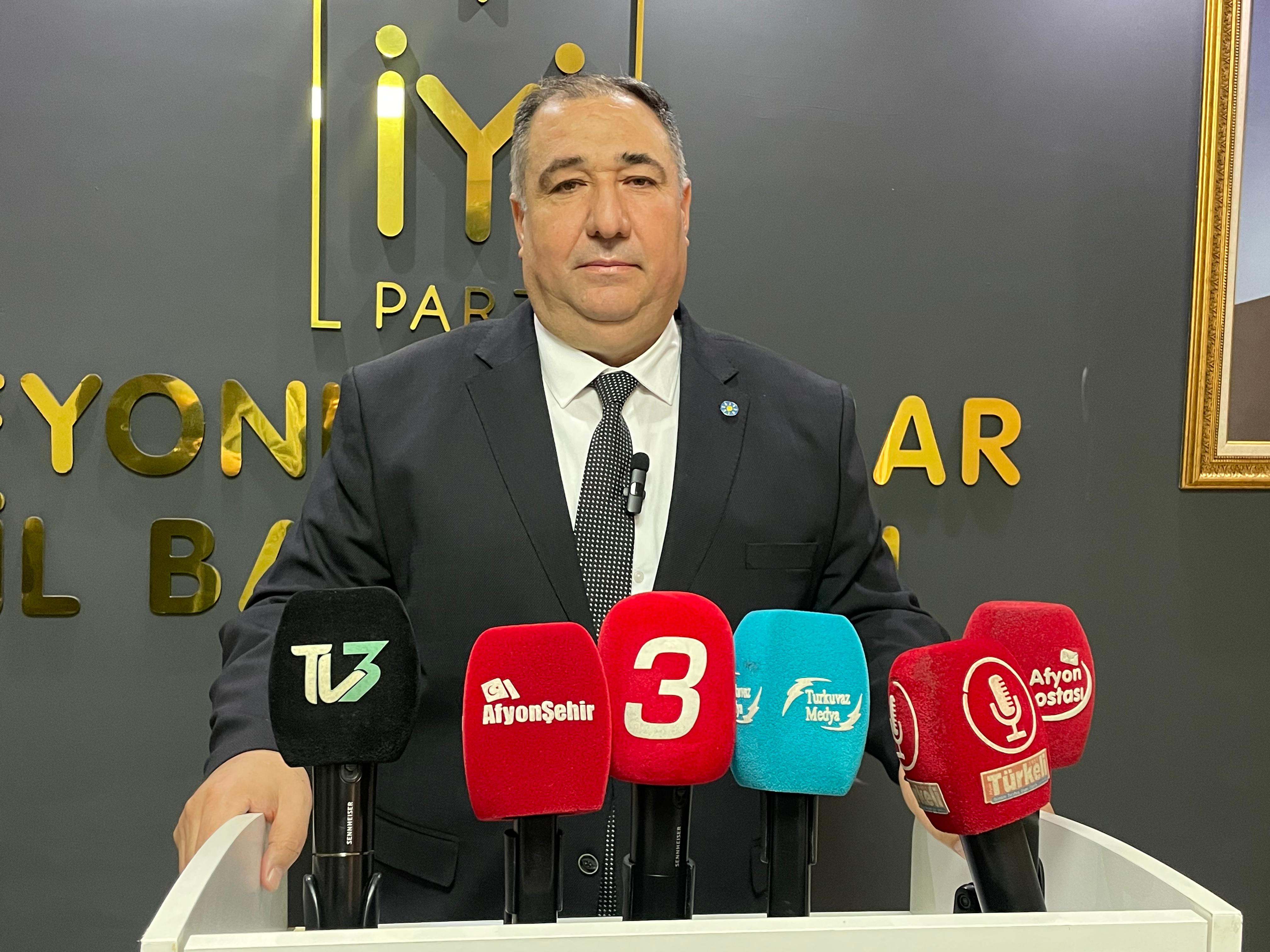 MISIRLIOĞLU: "HALKIMIZIN SABRI FAKİRLİĞİN ÜSTÜNÜ ÖRTEMEZ"