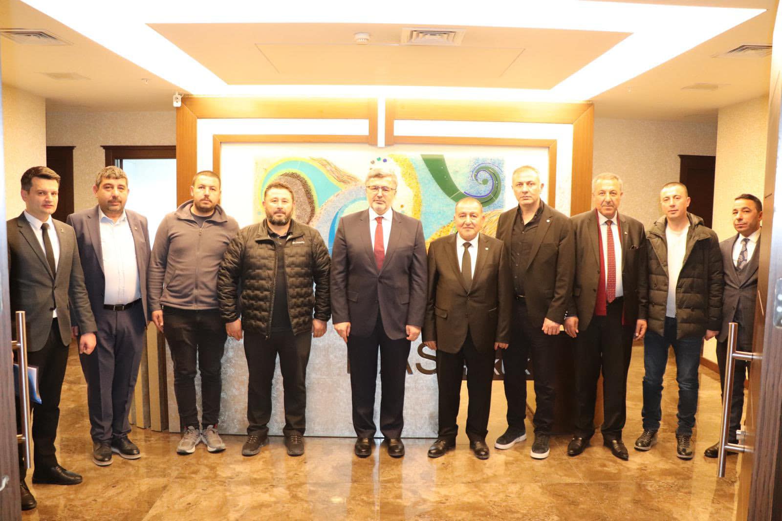 Mermer Sektörü Temsilcilerinden Milletvekili Özkaya’ya Ziyaret
