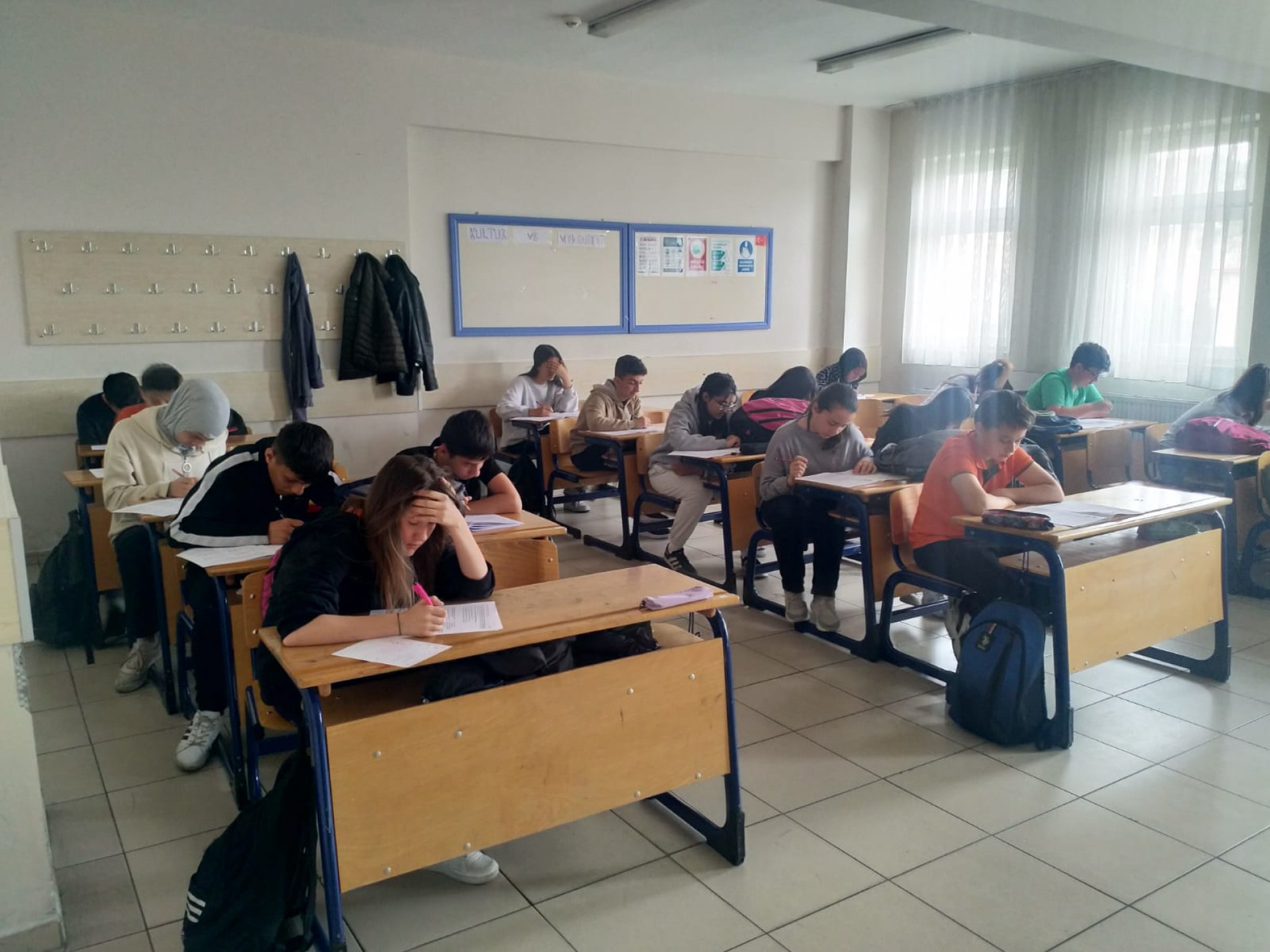 Kazanım Değerlendirme Sınavlarına Yoğun Katılım