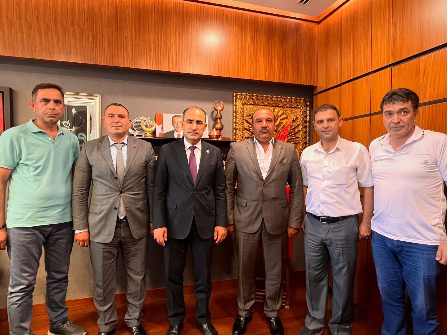 Milletvekili Arslan Gazi Sayılmayan Yaralılar İçin Bakan Özdemir ile Görüştü