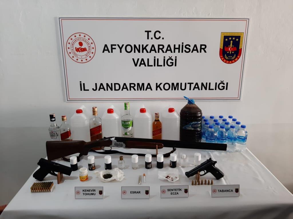 AFYON'DA SAHTE ALKOL OPERASYONU!