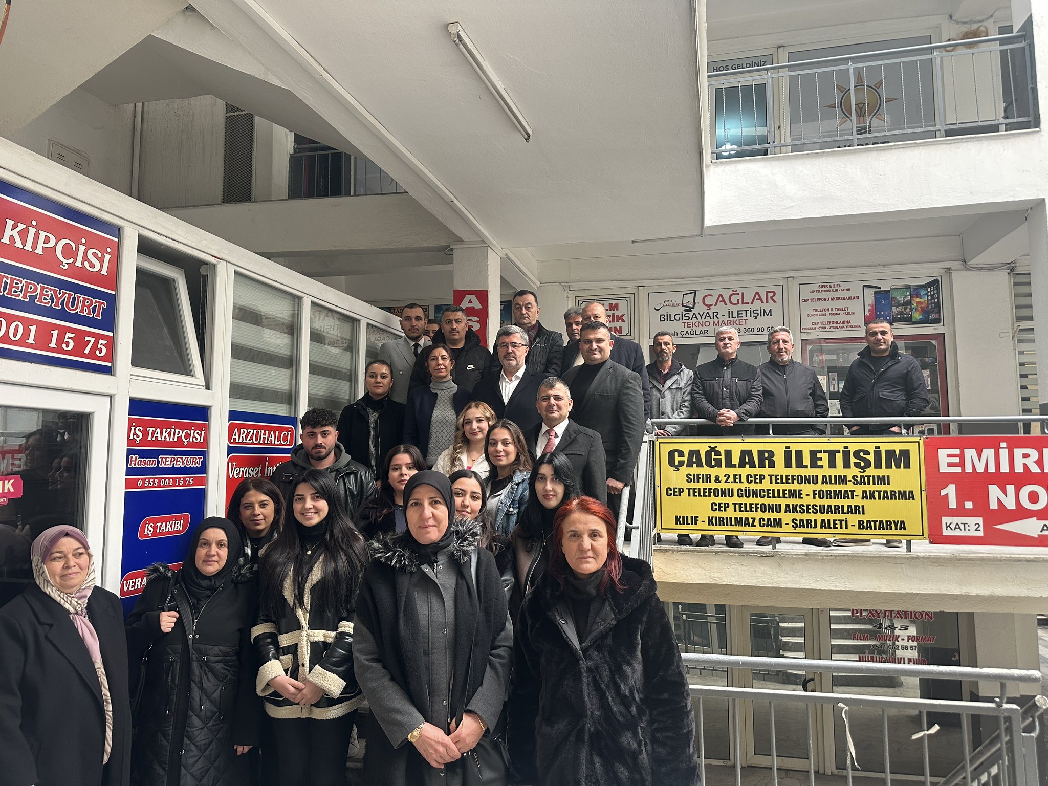 Milletvekili Özkaya, AK Parti Emirdağ İlçe Teşkilatını Ziyaret Etti