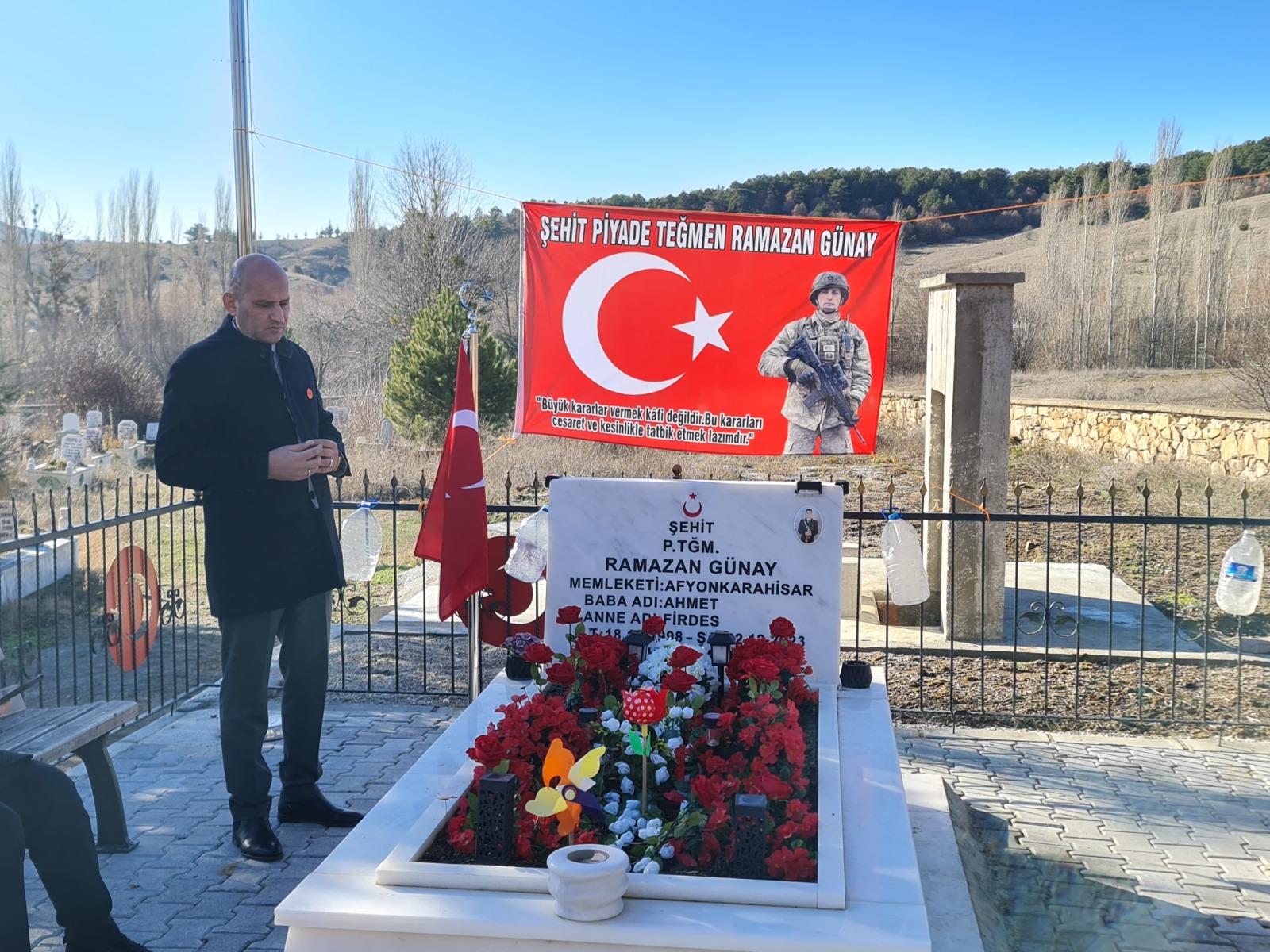 Şehit P. Tğm. Ramazan Günay Şehadetinin Birinci Yılında Anıldı