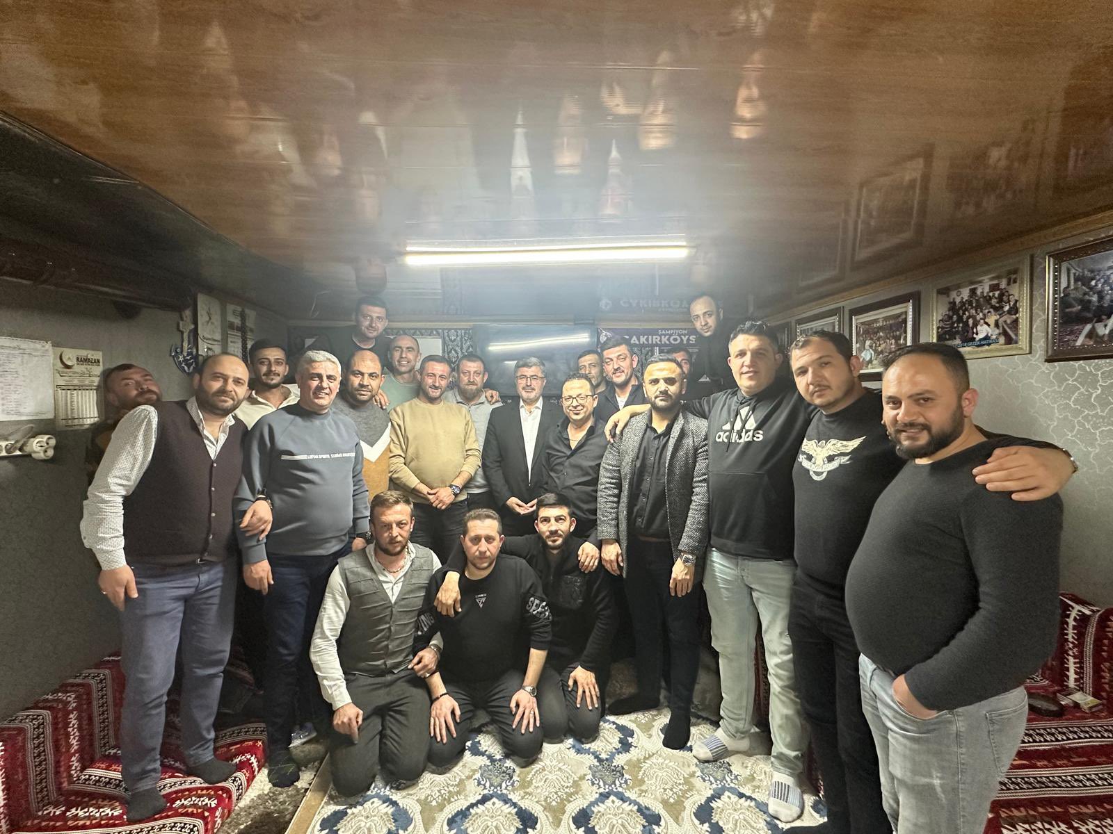 AK Partili Özkaya  Çakırköy’de Talepleri Dinledi