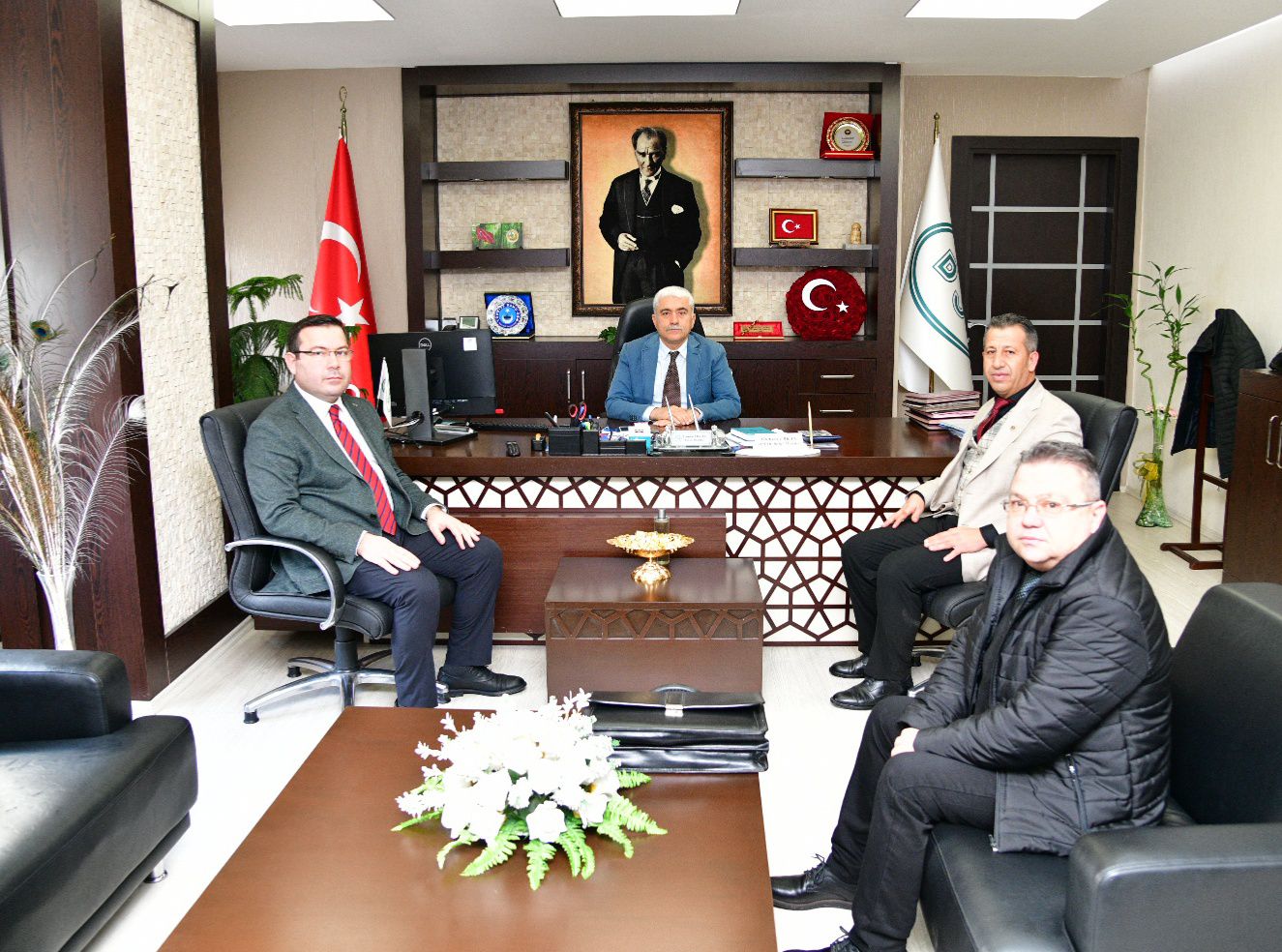 Kılıçarslan Heyetinden DSİ Bölge Müdürüne Ziyaret