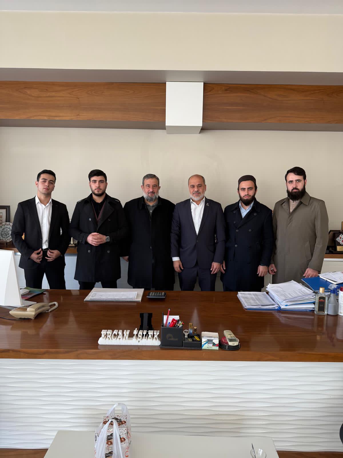 Erkmen Serhendi Vakfı Başkan İşlek’i Ziyaret Etti
