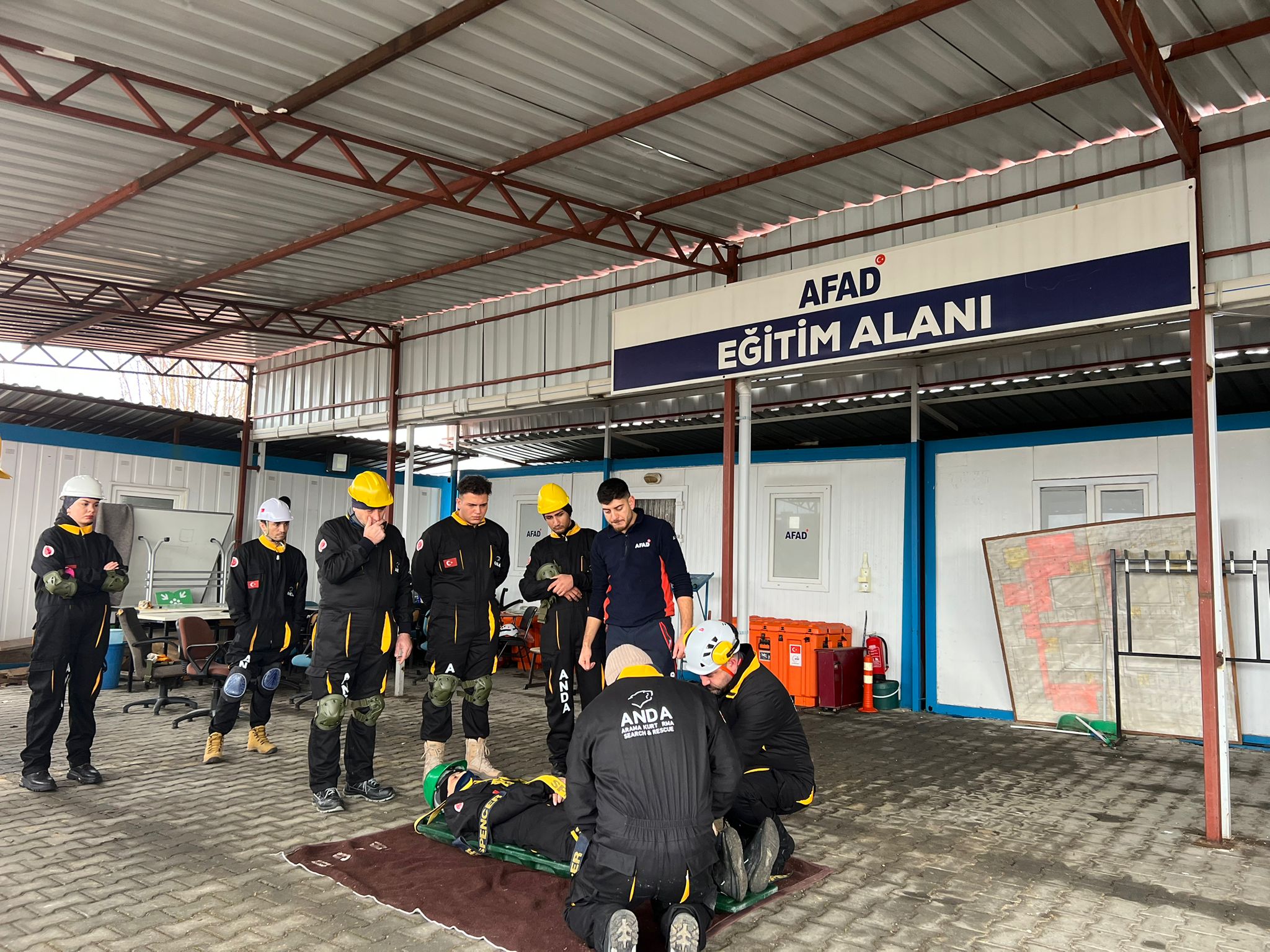 AFSÜ ANDA Ekibi Eğitimlerini Sürdürüyor: Afetlere Hazırlık Devam Ediyor