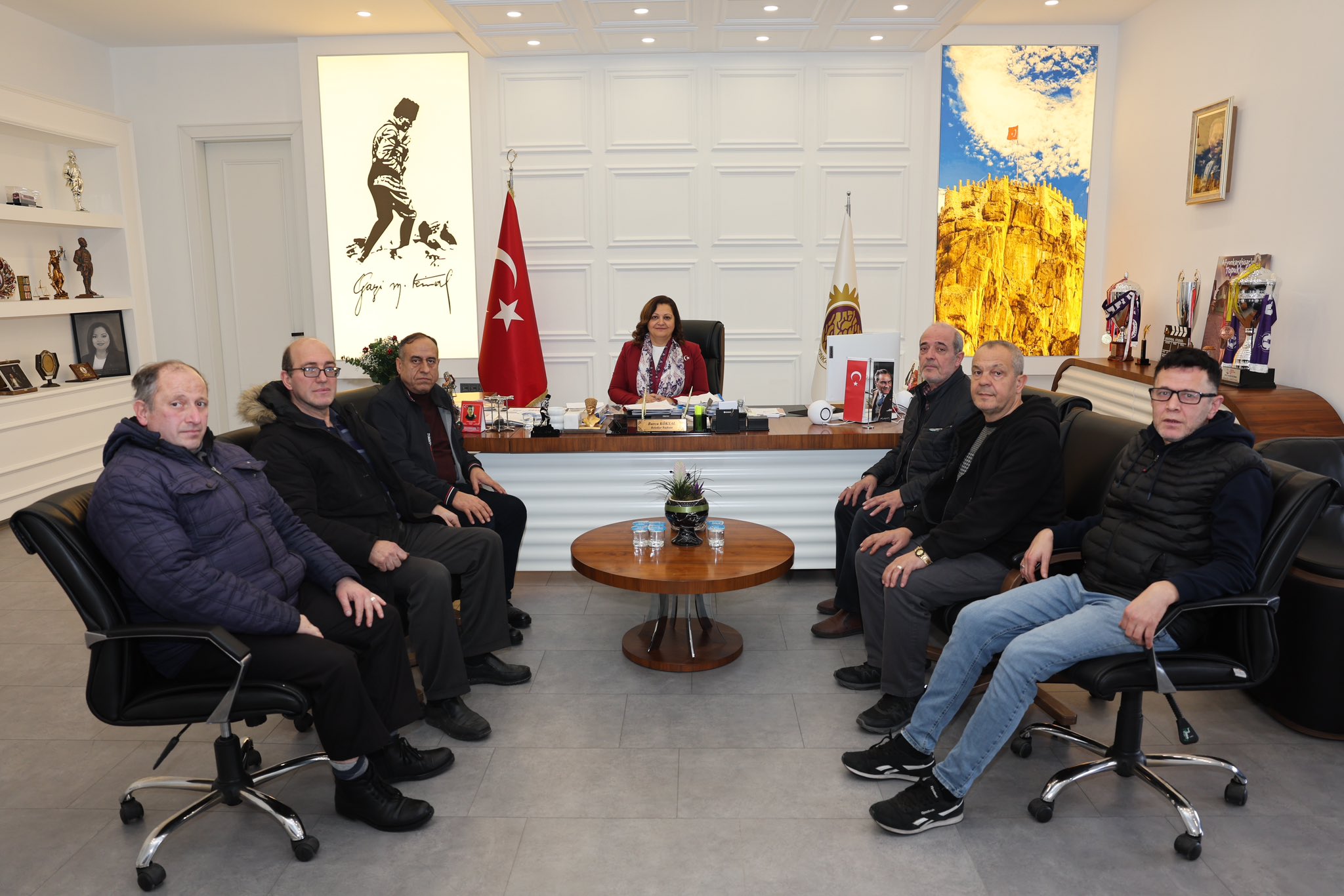Esnaflar Başkan Köksal’ı Ziyaret Etti