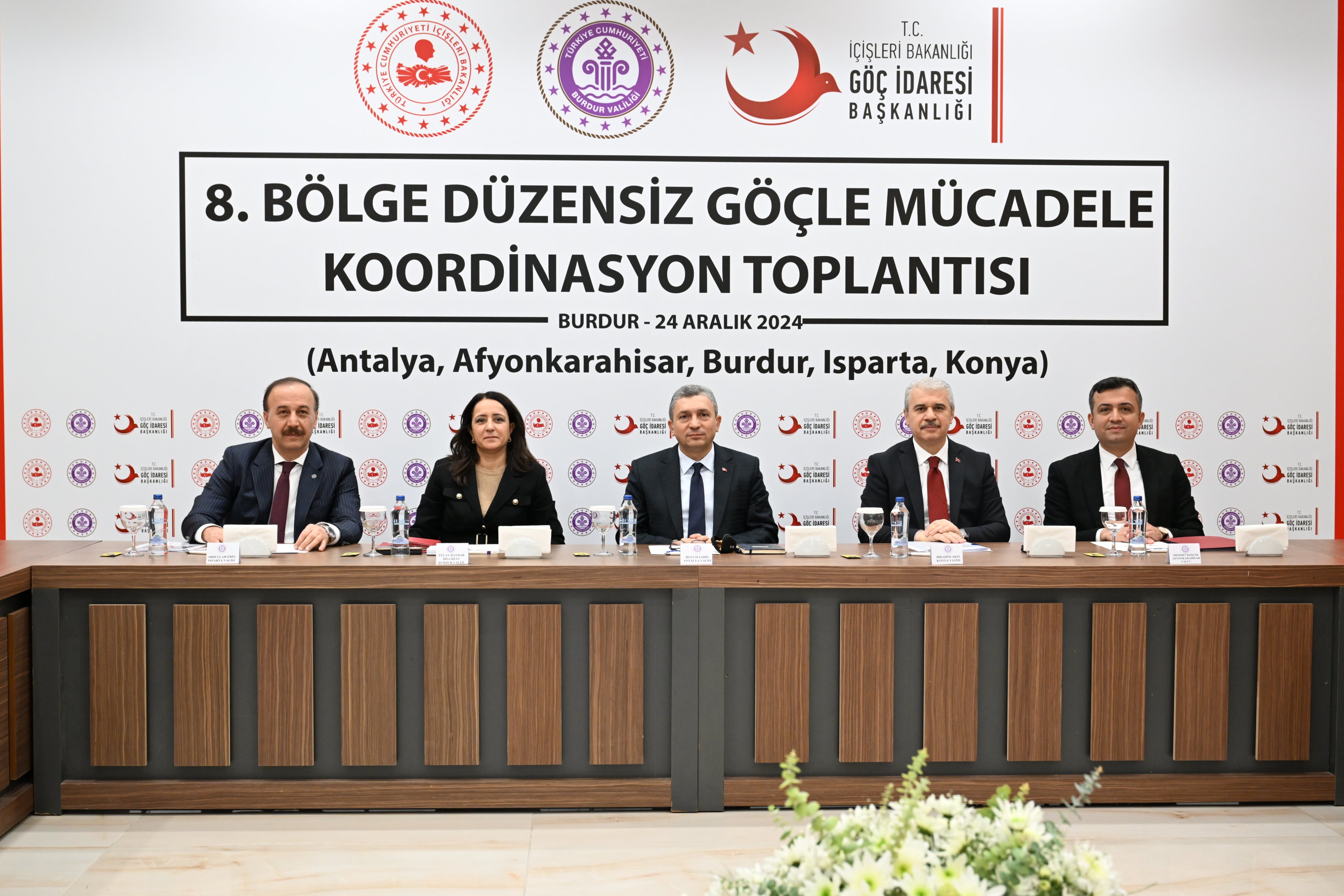Afyonkarahisar’ı Burdur’da  Vali Yardımcısı Keklik Temsil Etti