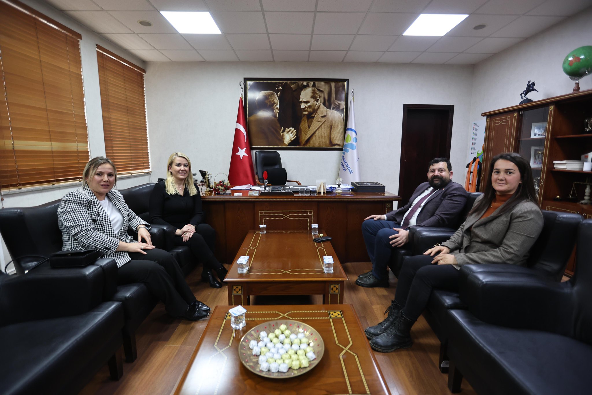 Başarılı Başkan Gönüllü'den Başkan Doğan'a Ziyaret