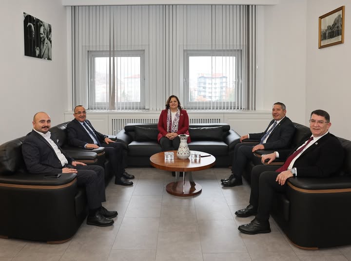 Başkan Köksal, Önemli Misafirlerini Ağırladı