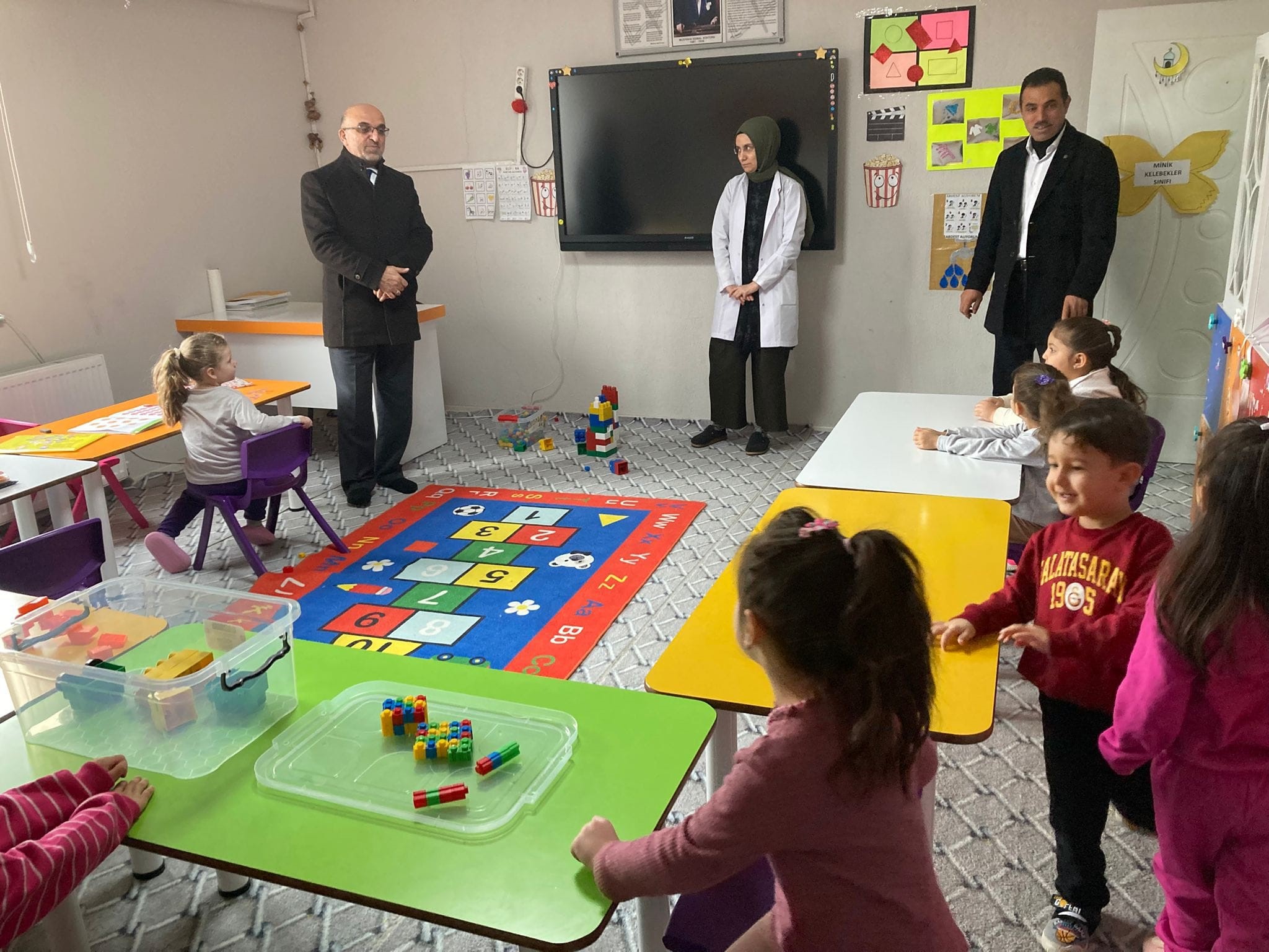 Müftü İmamoğlu, Karaaslan Köyü'nde Minik Kursiyerlerle Buluştu