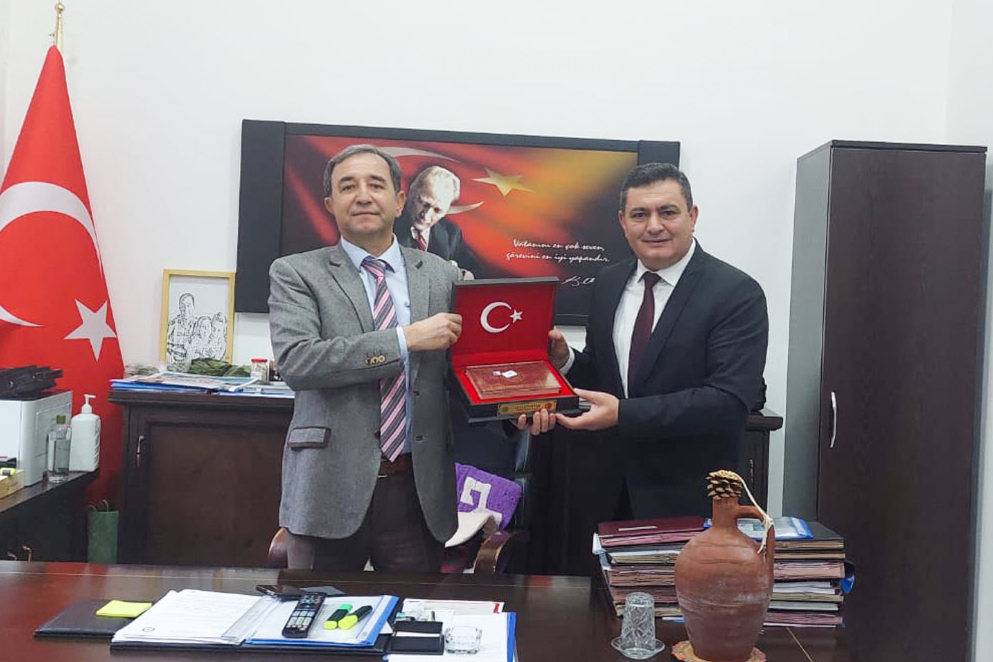 Başkan Altuntaş’tan  Vali Yardımcısı Uysal’a Ziyaret