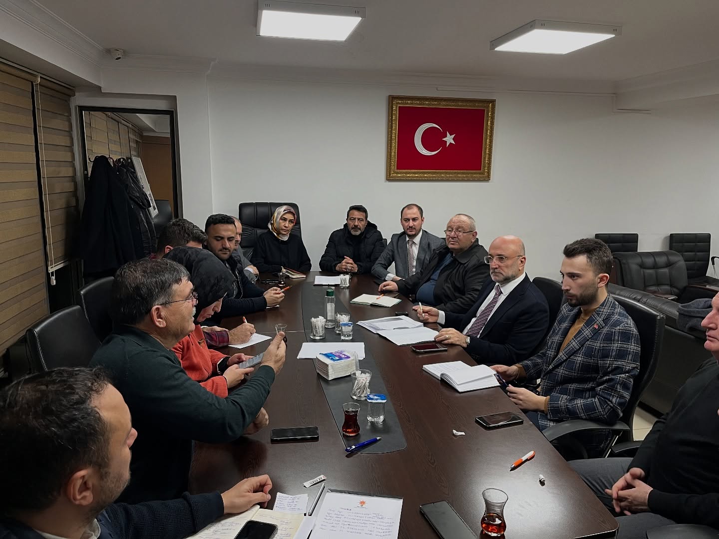 Gece Yarısına Kadar Devam Eden Toplantıda Afyon’a Odaklandılar