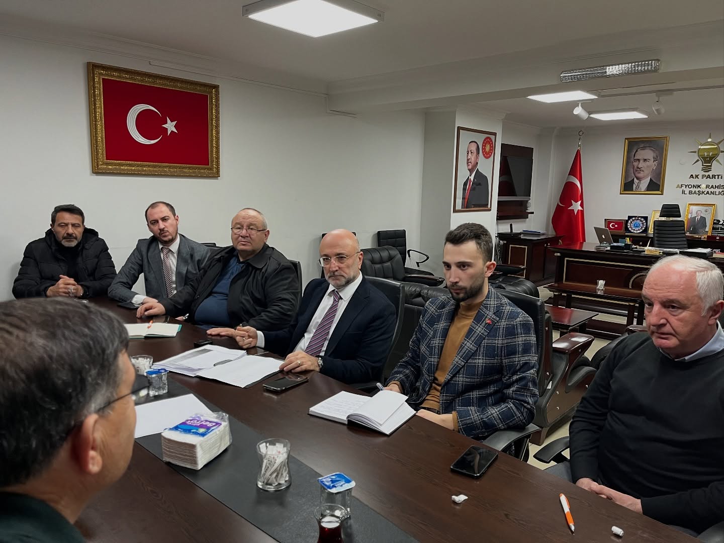 Gece Yarısına Kadar Devam Eden Toplantıda Afyon’a Odaklandılar