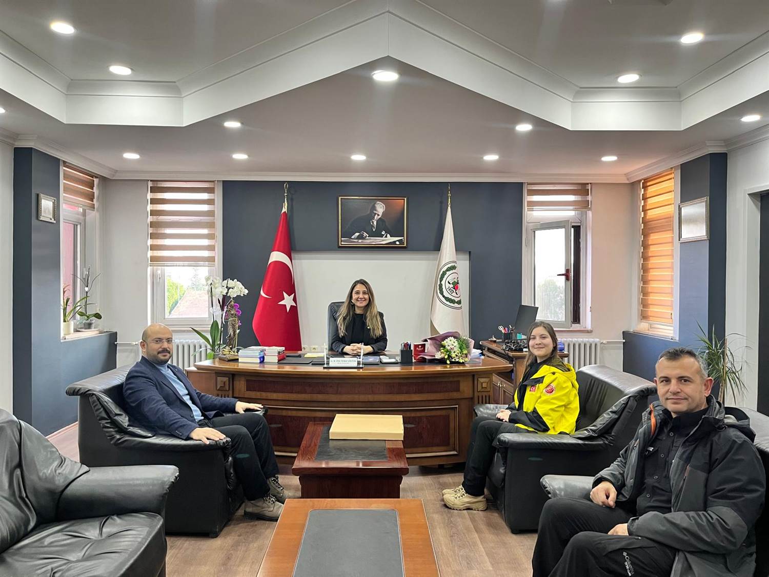 ANDA Derneğinden  Başkan Göktürk’e Ziyaret