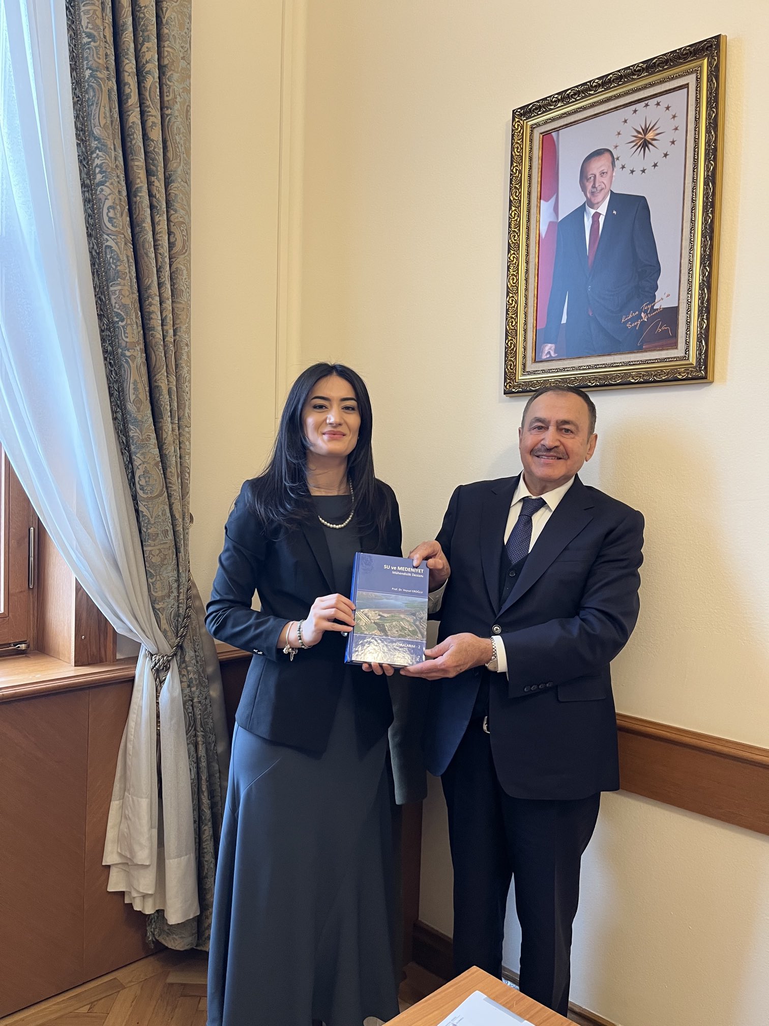 Afyon’un Gururu Eroğlu Başkentte Temaslarına Devam Ediyor