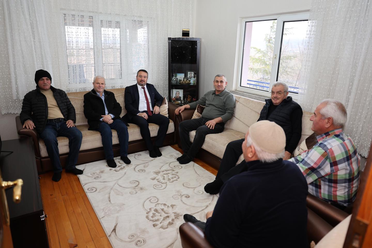 Acılı Ailelere Destek Oldu  Onların Yanında Durdu