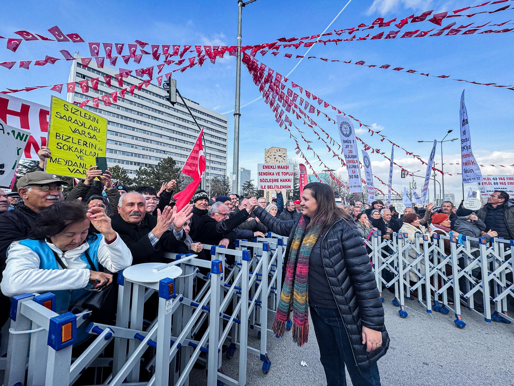 Tandoğan’da Köksal’a Yoğun İlgi  ‘’Emekçilerin Yanındayız’’
