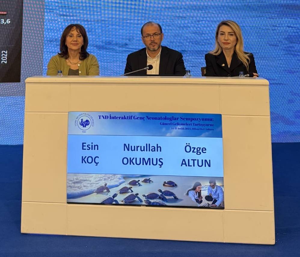 GENÇ YENİDOĞAN UZMANLARINI BULUŞTURAN SEMPOZYUM GERÇEKLEŞTİ