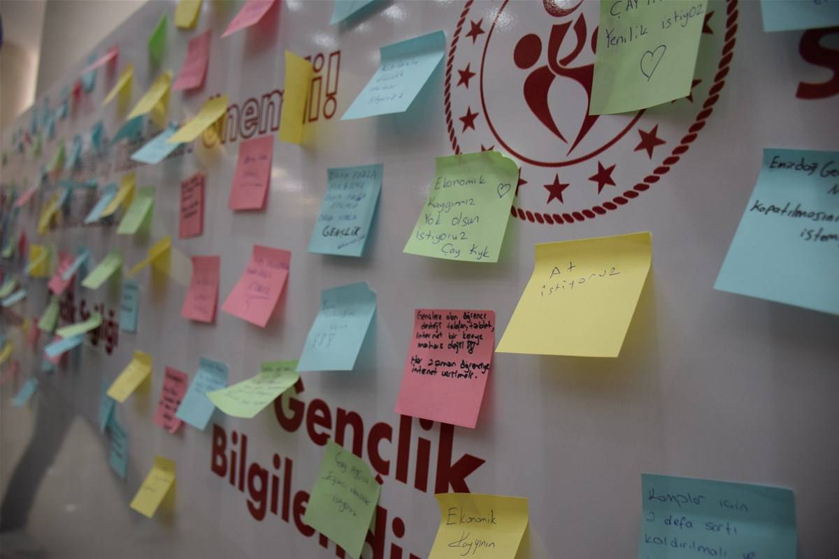 ÖĞRENCİ VE AKADEMİSYENLER GENÇLİK POLİTİKA BELGESİ VİZYON ÇALIŞTAYINA KATILDI