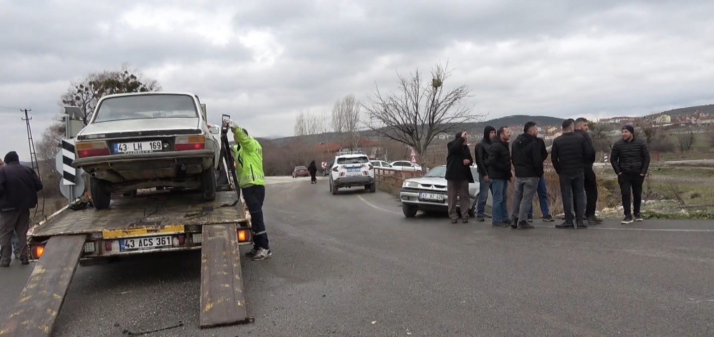 Tavşanlı’da Trafik Kazası: 1 Yaralı