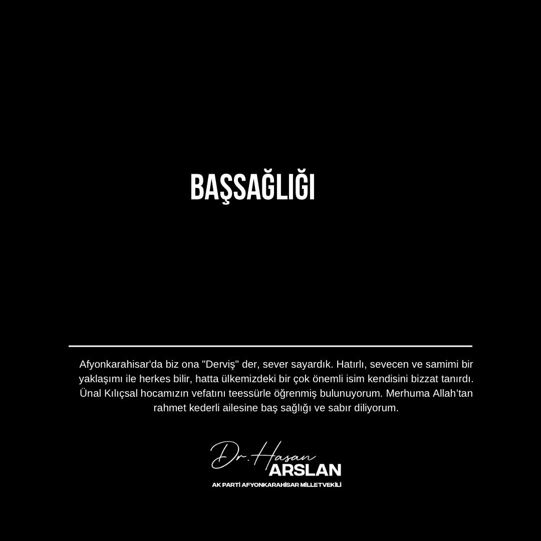 TBMM BAŞKANI KURTULMUŞ KILIÇSAL’I SON YOLCUĞUNA UĞURLAYACAK