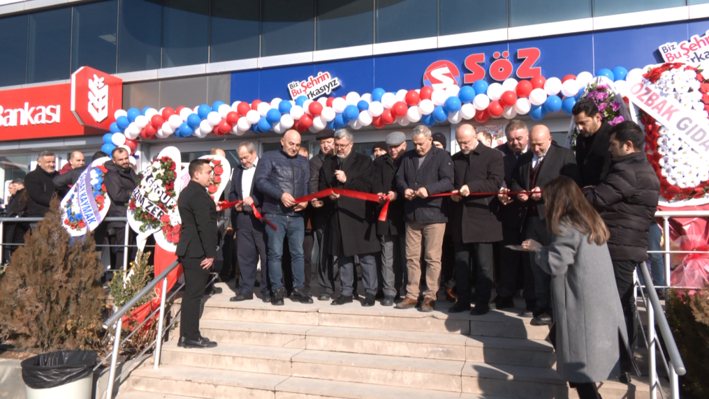 Yerli ve Milli Market Zinciri Söz OSB'de Kapılarını Açtı