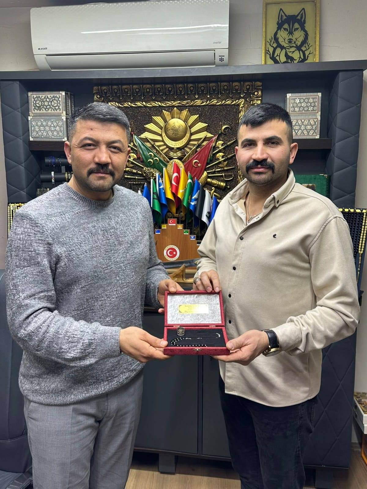 Çay Ülkü Ocakları Çetinkaya’yı  Ağırladı