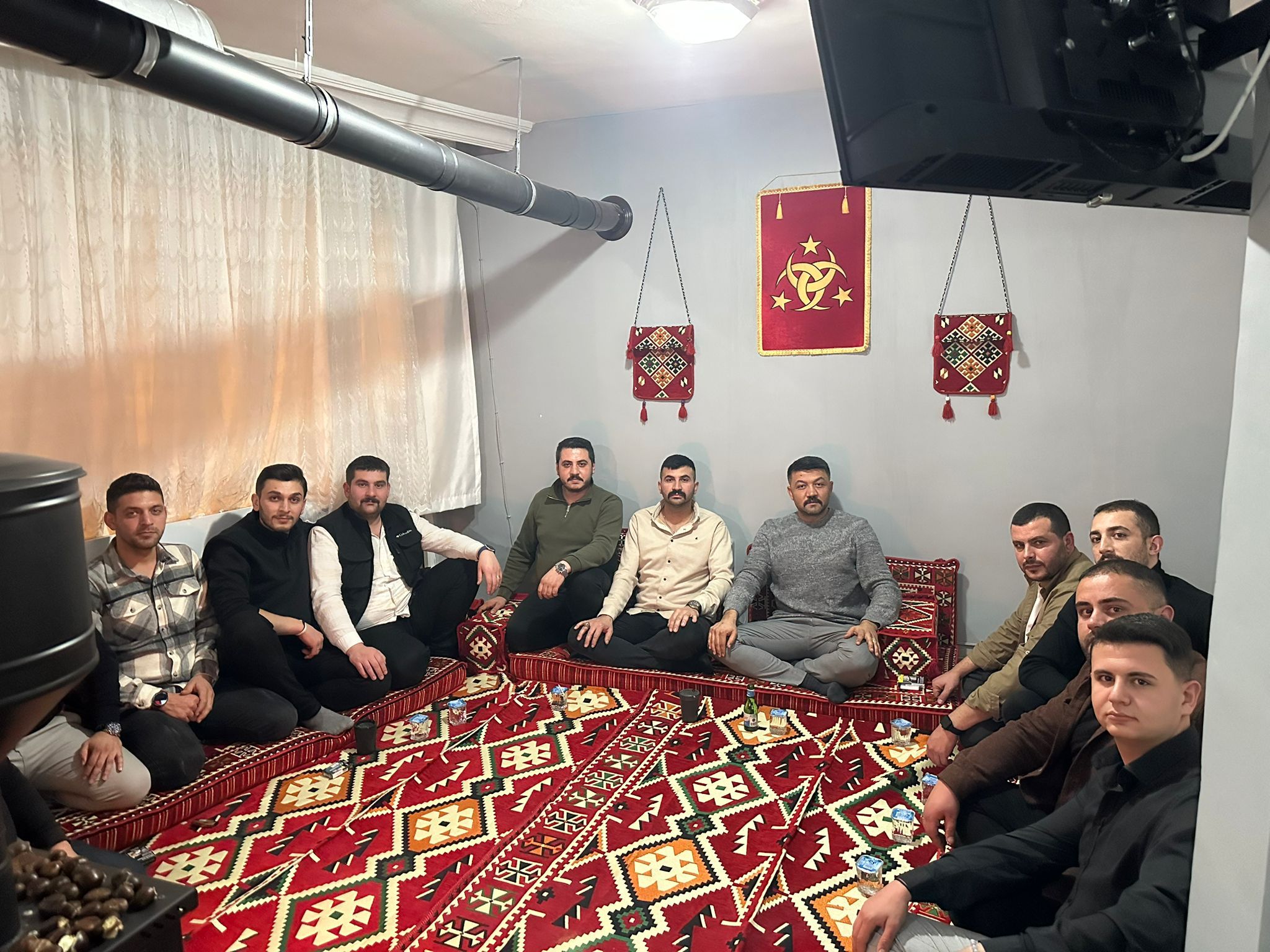 Çay Ülkü Ocakları Çetinkaya’yı  Ağırladı
