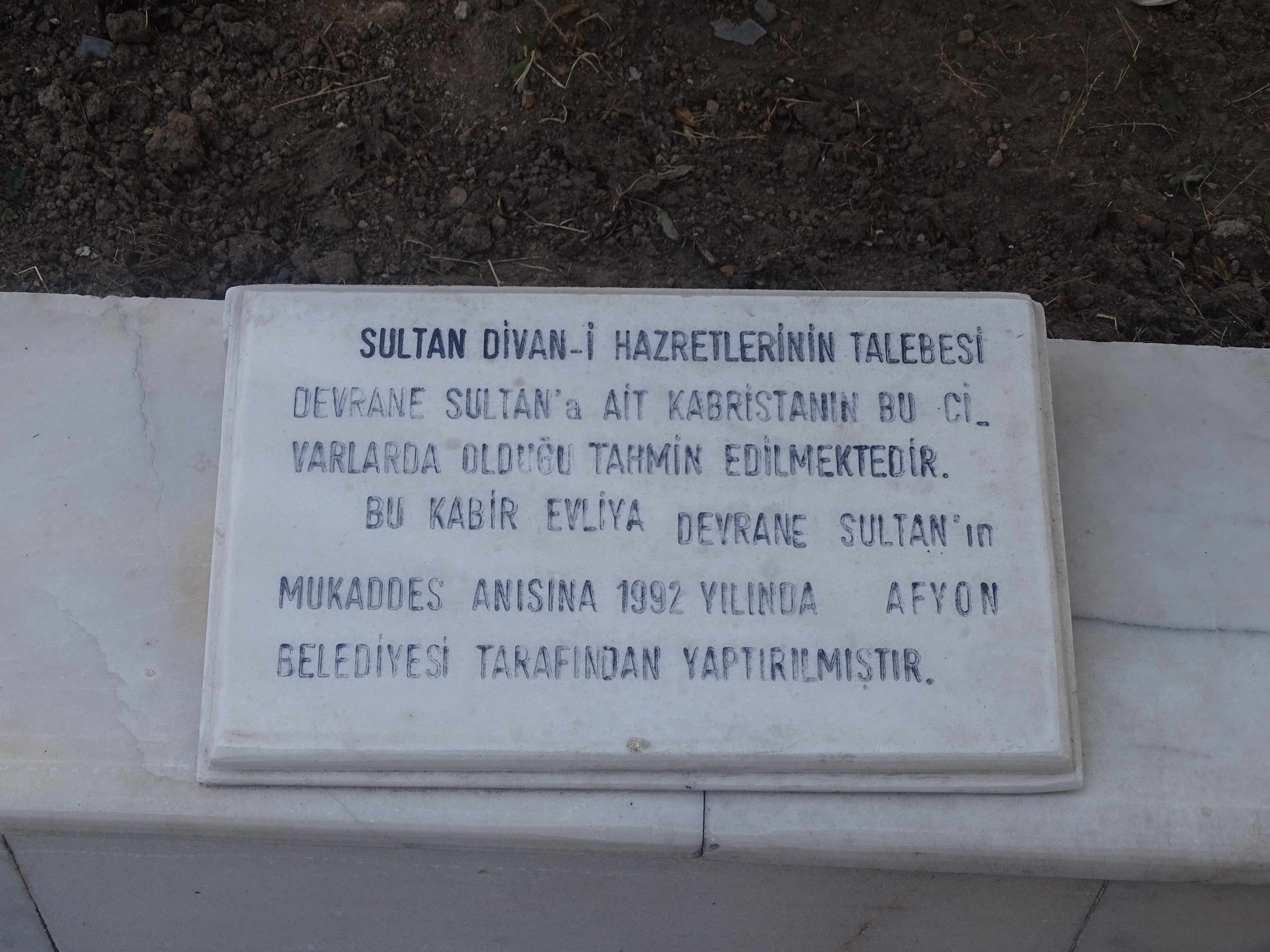 Devrane Sultan Türbesi  Afyonkarahisar’ın Manevi Kalbi