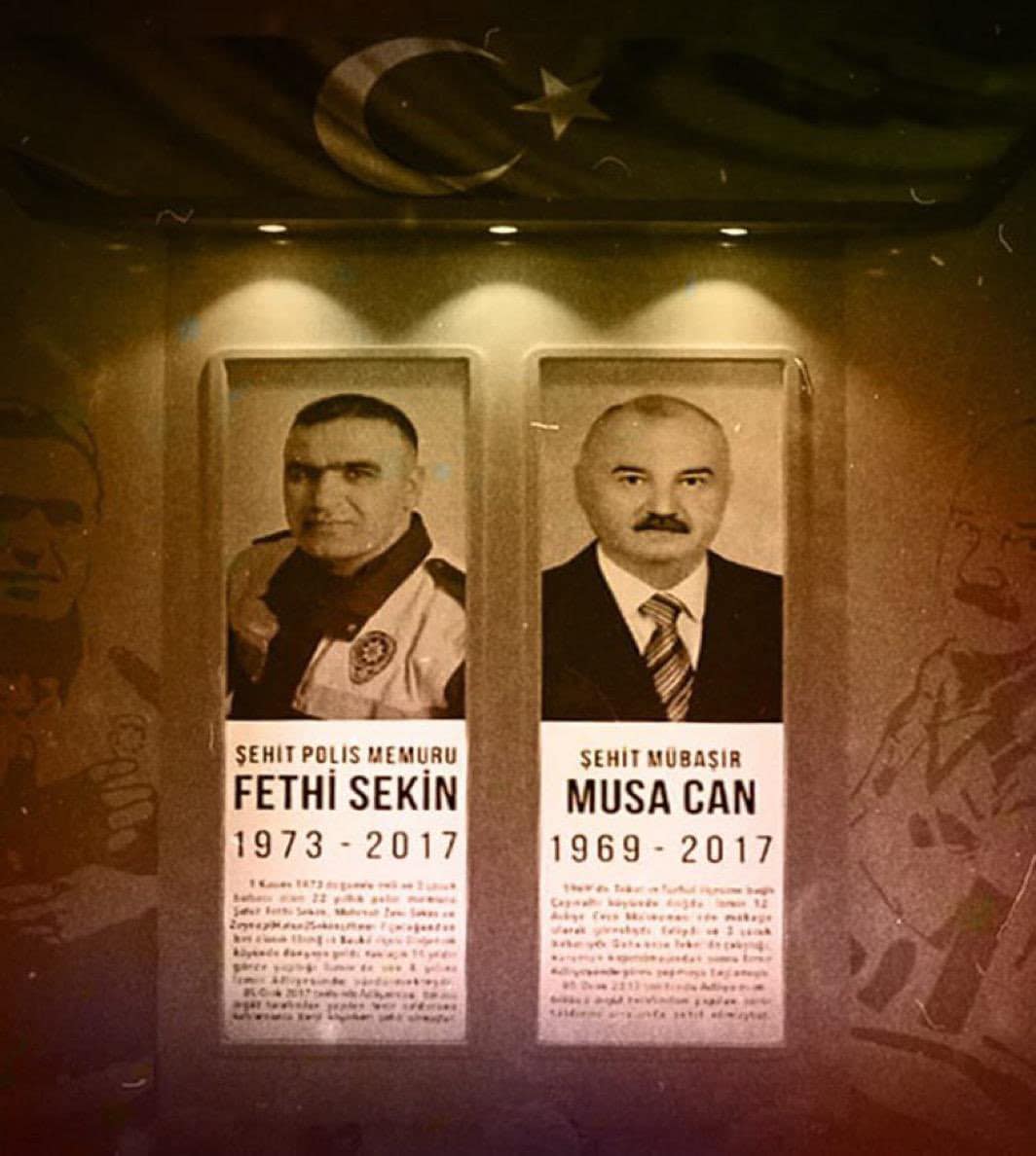 Milletvekili Özkaya kahramanları unutmadı! İzmir Adliyesi Şehitleri Rahmetle Anıldı