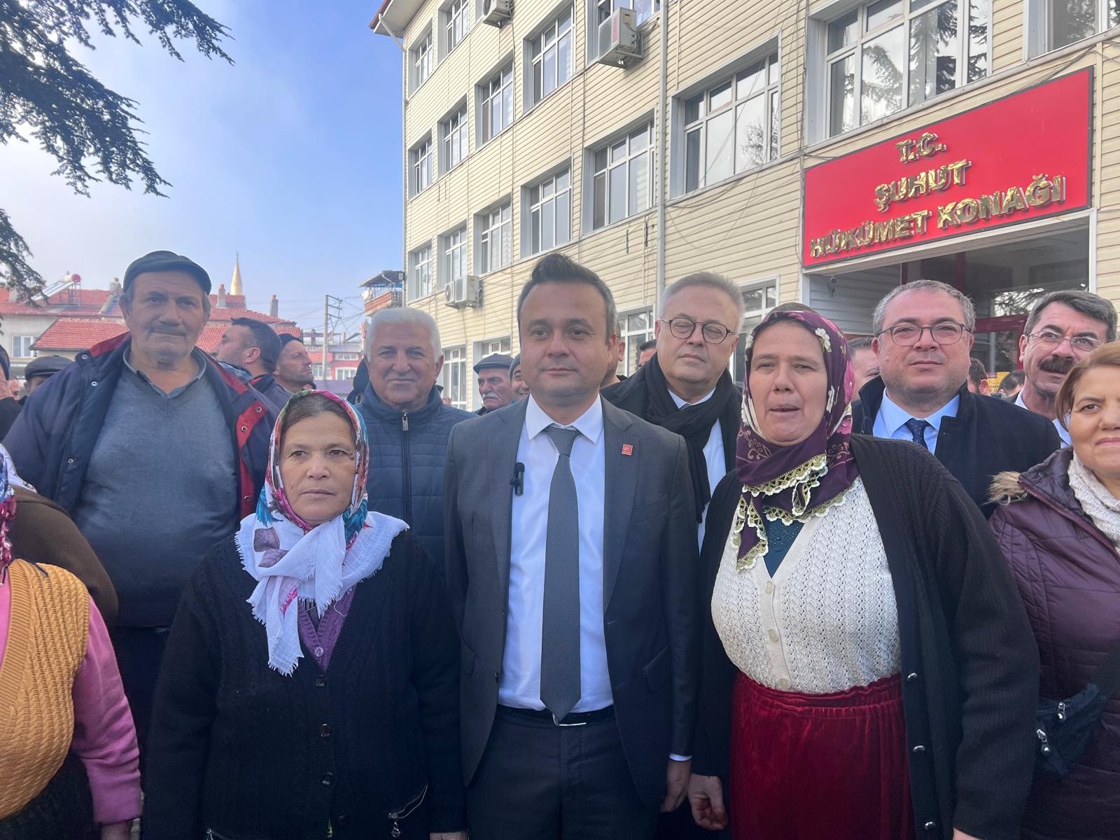 CHP heyeti, Kayabelen Köyü’nde! Köy Halkının Su Sorununa Çözüm Arayışı Devam Ediyor