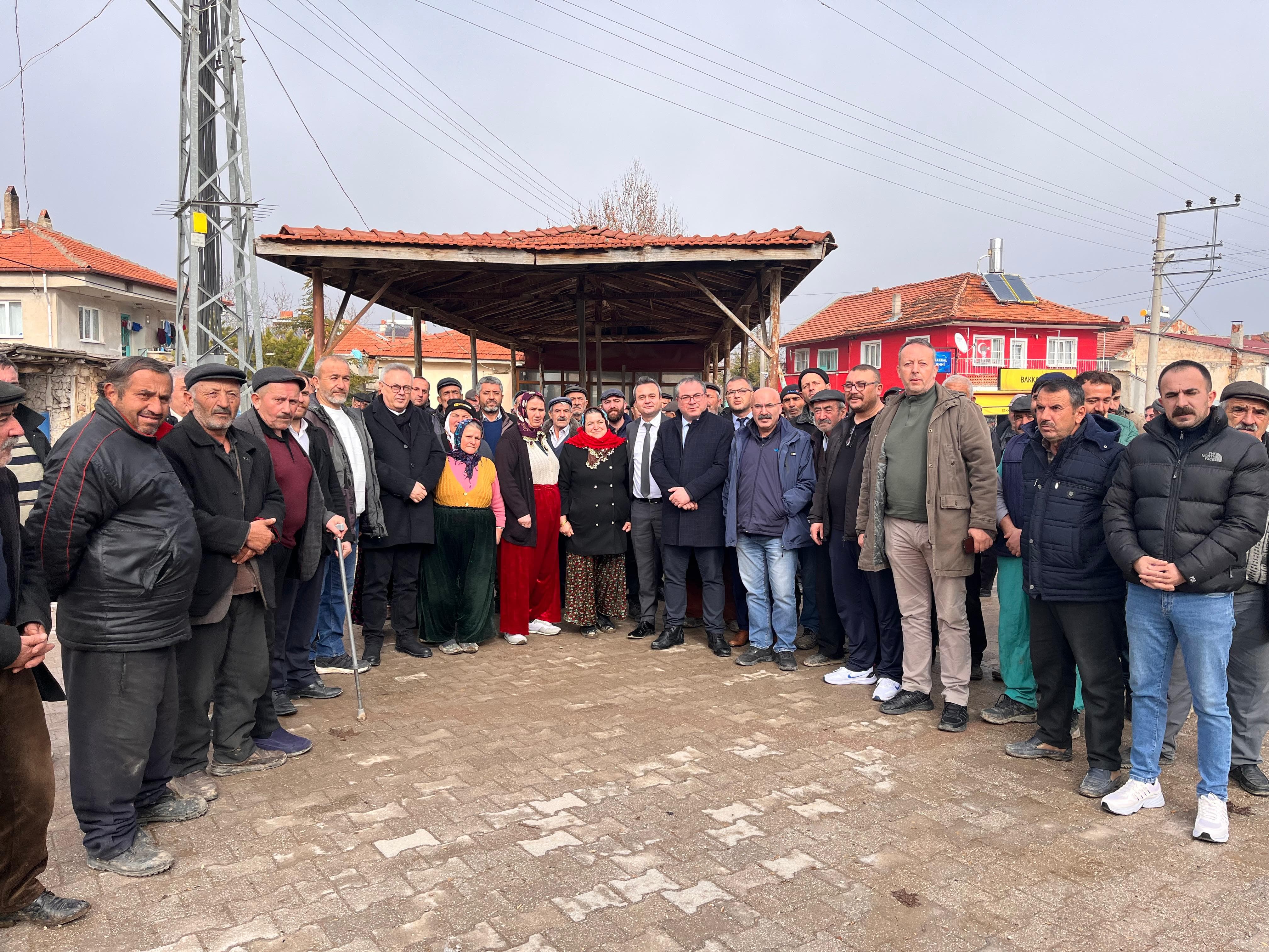 CHP heyeti, Kayabelen Köyü’nde! Köy Halkının Su Sorununa Çözüm Arayışı Devam Ediyor