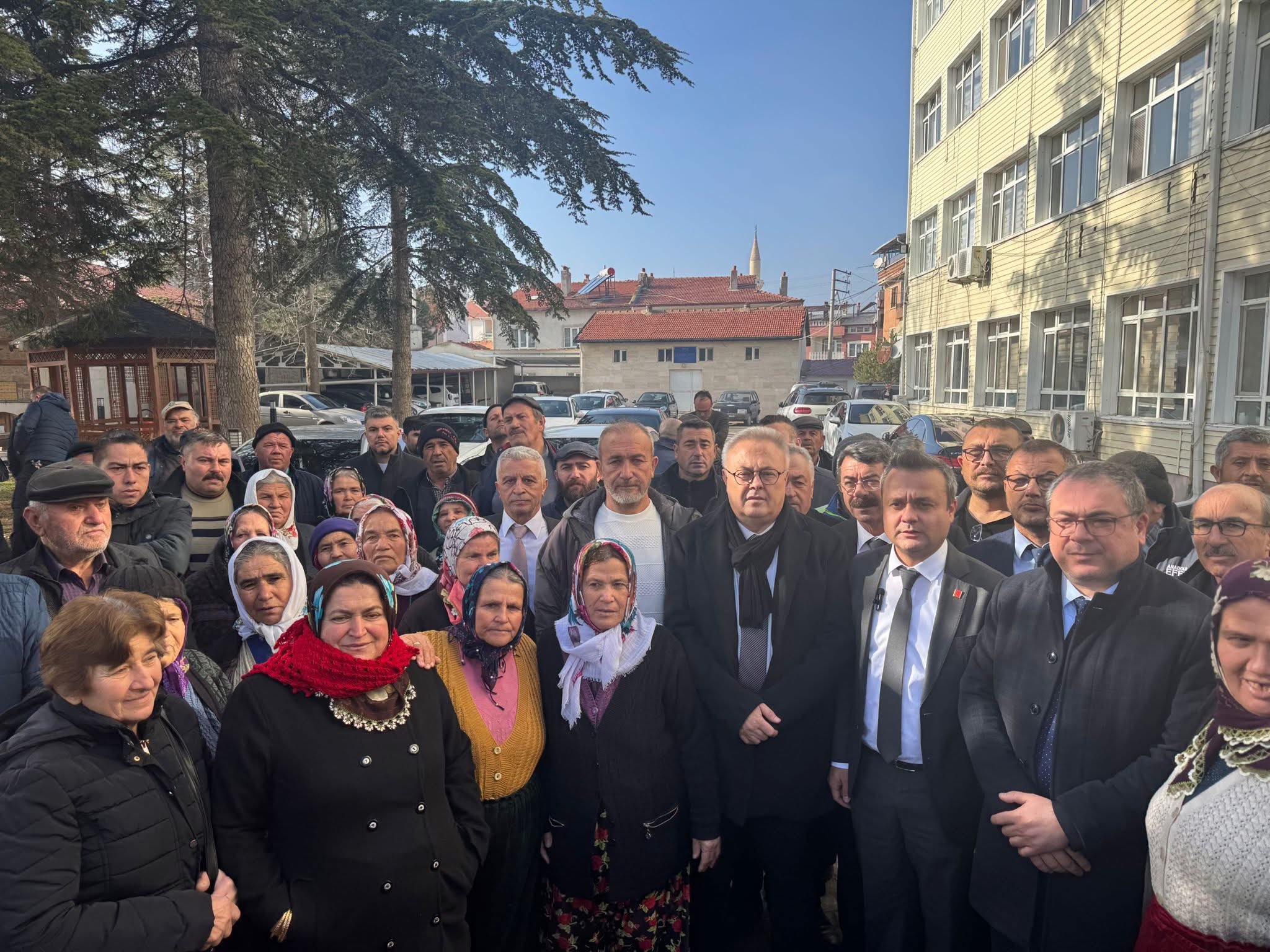 CHP'li Evrim Karakoz Kayabelen Köyü'ne Destek Verdi
