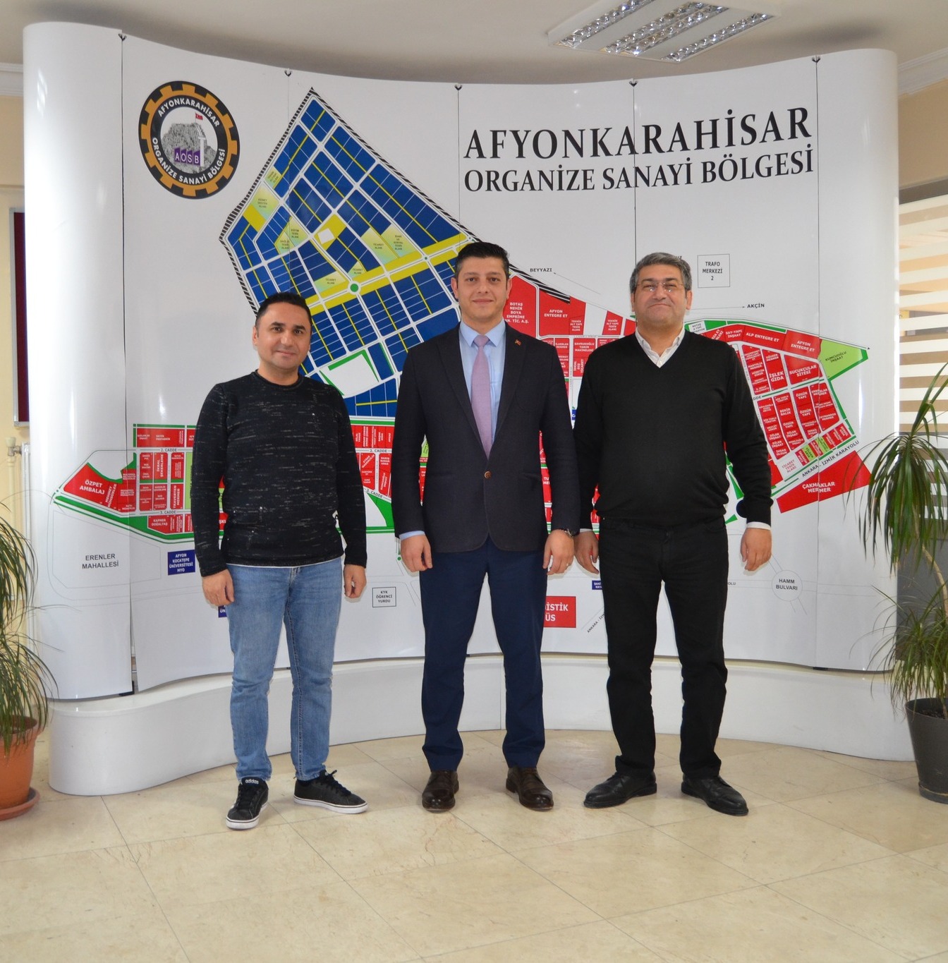 Türkiye İş Bankası Yetkililerinden  Afyon OSB Bölge Müdürü Kıl’a Ziyaret