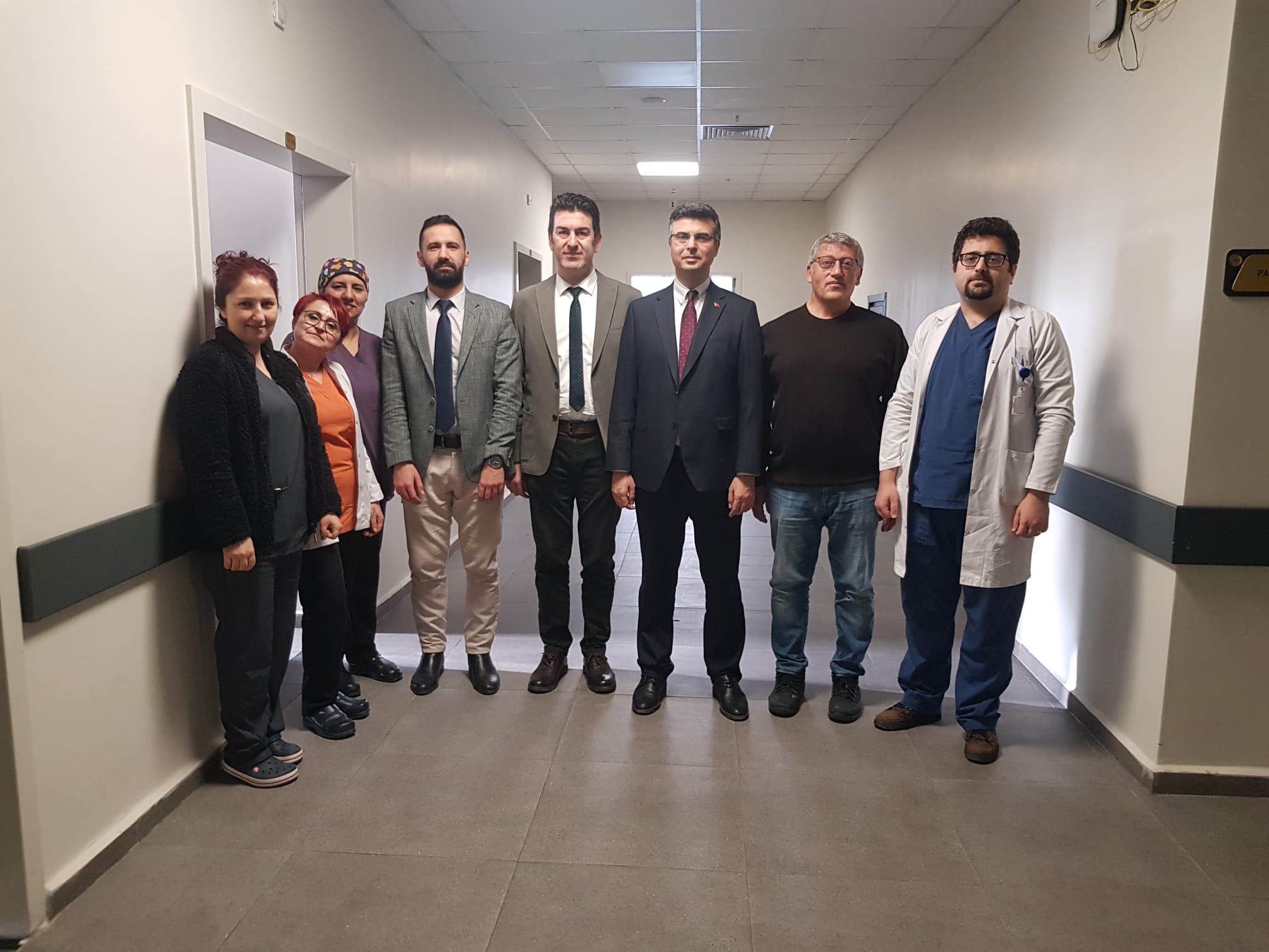 Afyonkarahisar İl Sağlık Müdürü Serhat Korkmaz, Devlet Hastanesi Palyatif Bakım Servisini Ziyaret Etti