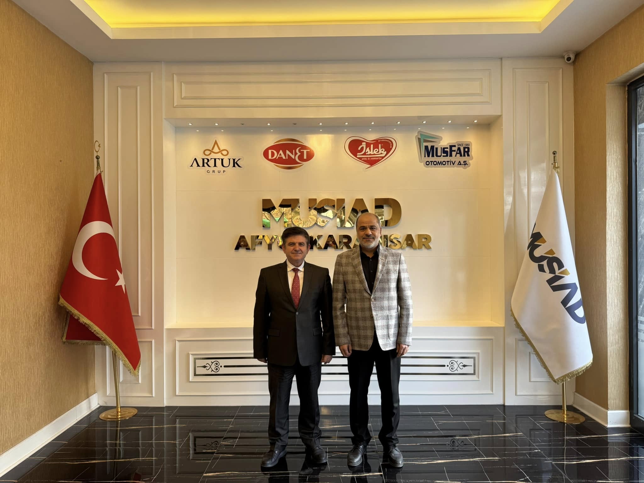 Başkan İşlek  Defterdar Gündüz’ü Ağırladı