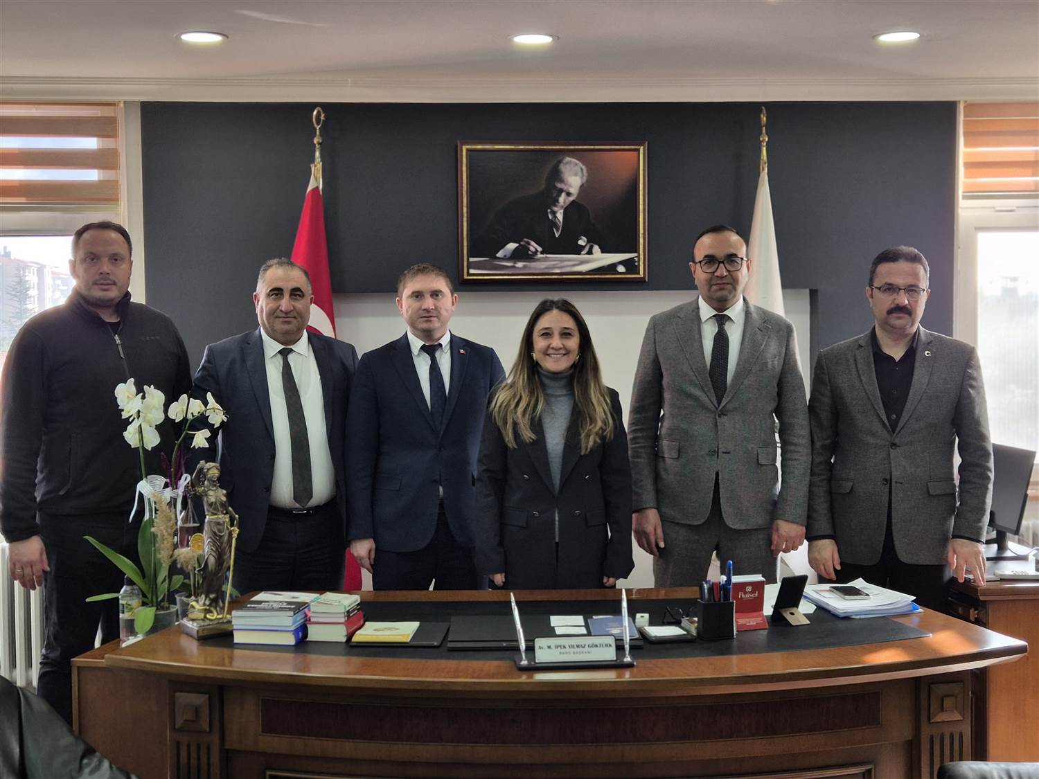 Baro Başkanı Göktürk’e  Protokol Ziyareti