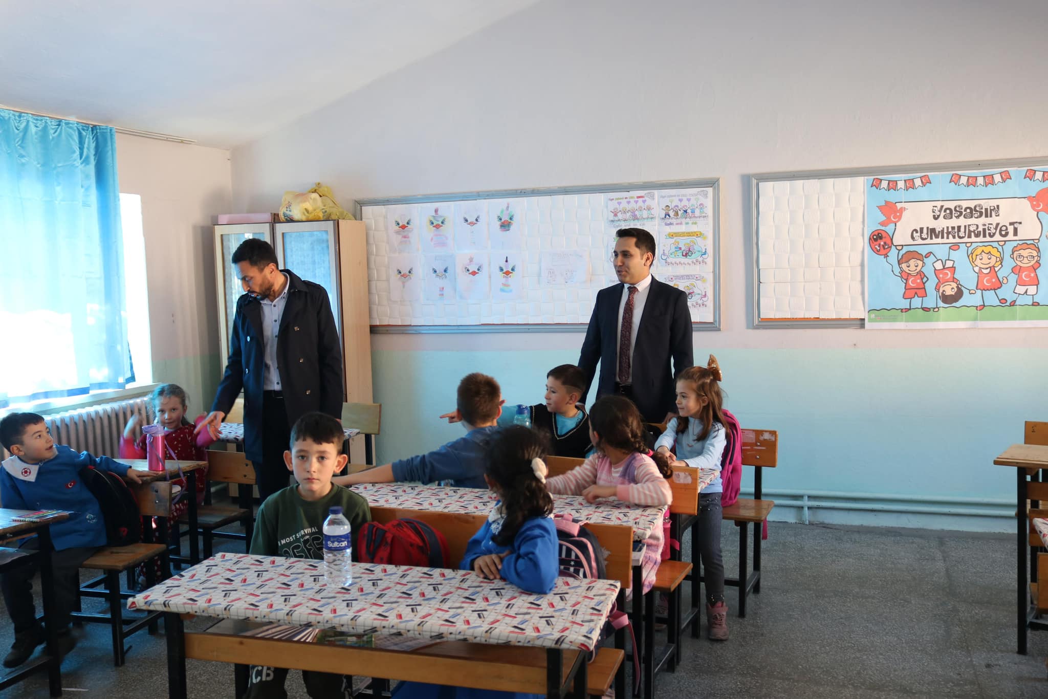 Muratlar Köyü’nde Miniklerin  Kaymakam Sevinci Gözlerinden okundu