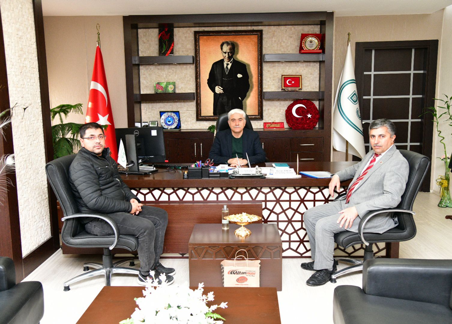 Başkan Mısır’dan  Bölge Müdürü Erkan’a Ziyaret
