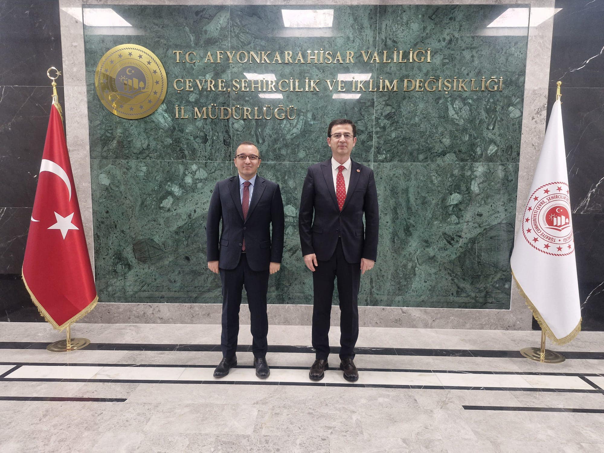 Kaymakam Yücel’den  Müdür Karayol’a Ziyaret