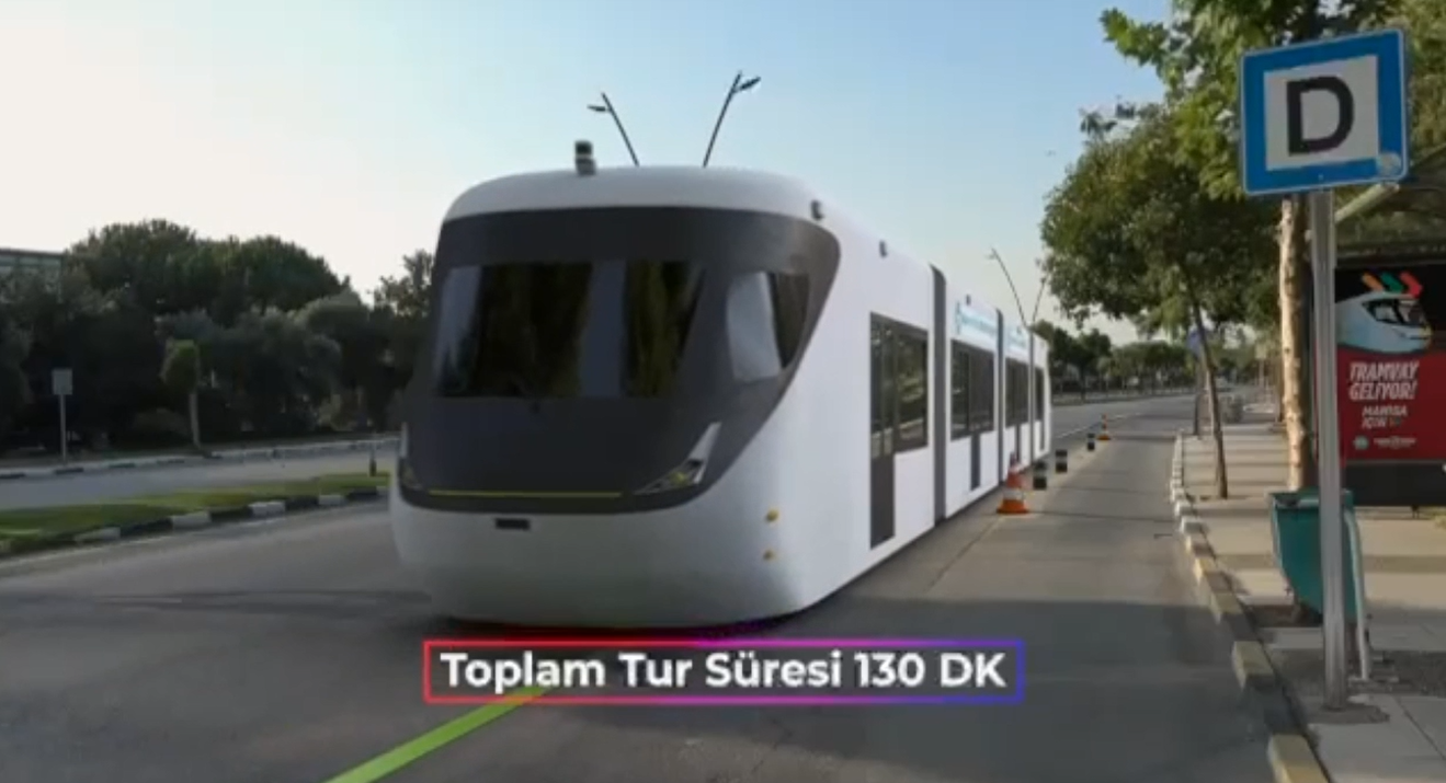 Başkan Köksal Tanıttı Hafif Raysız Tramvay Sistemi Geliyor