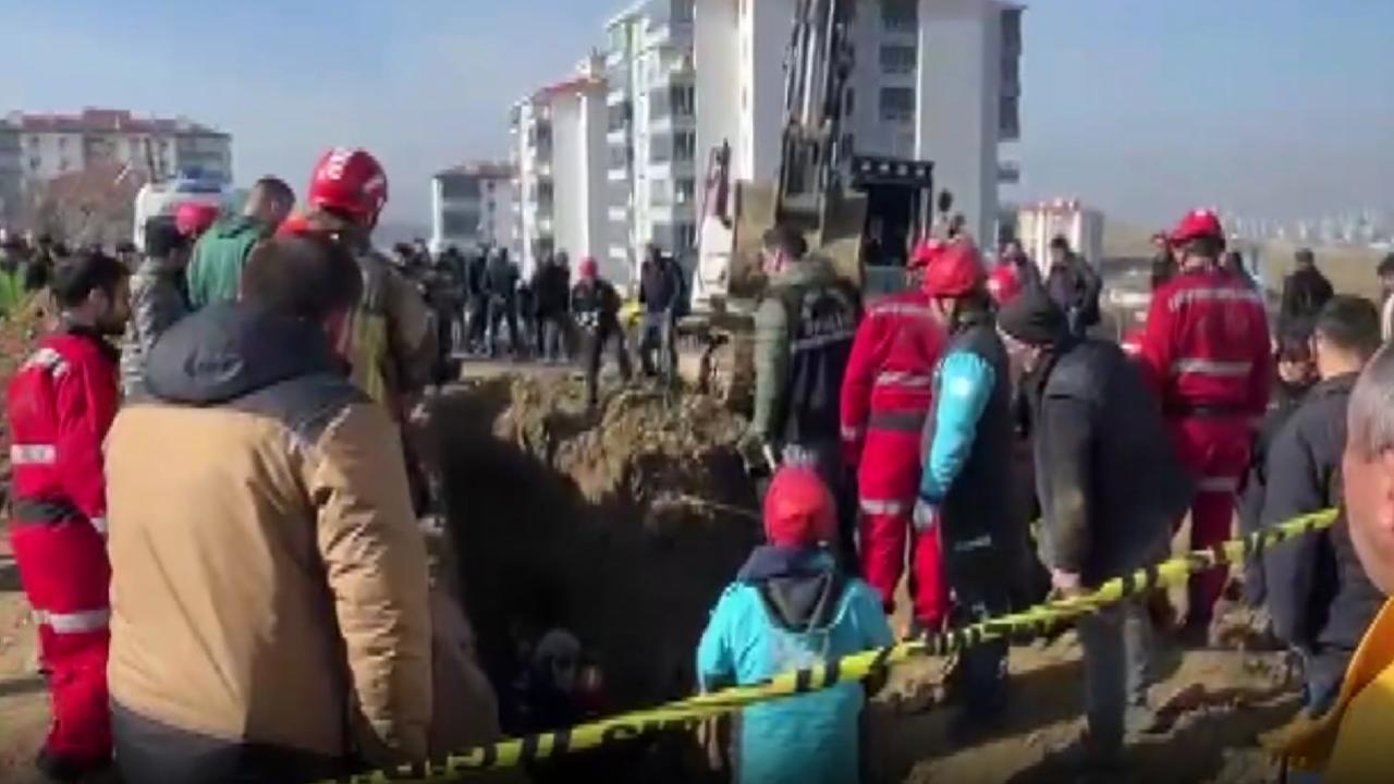 Ankara'da göçük: 1 ölü, 1 işçi aranıyor