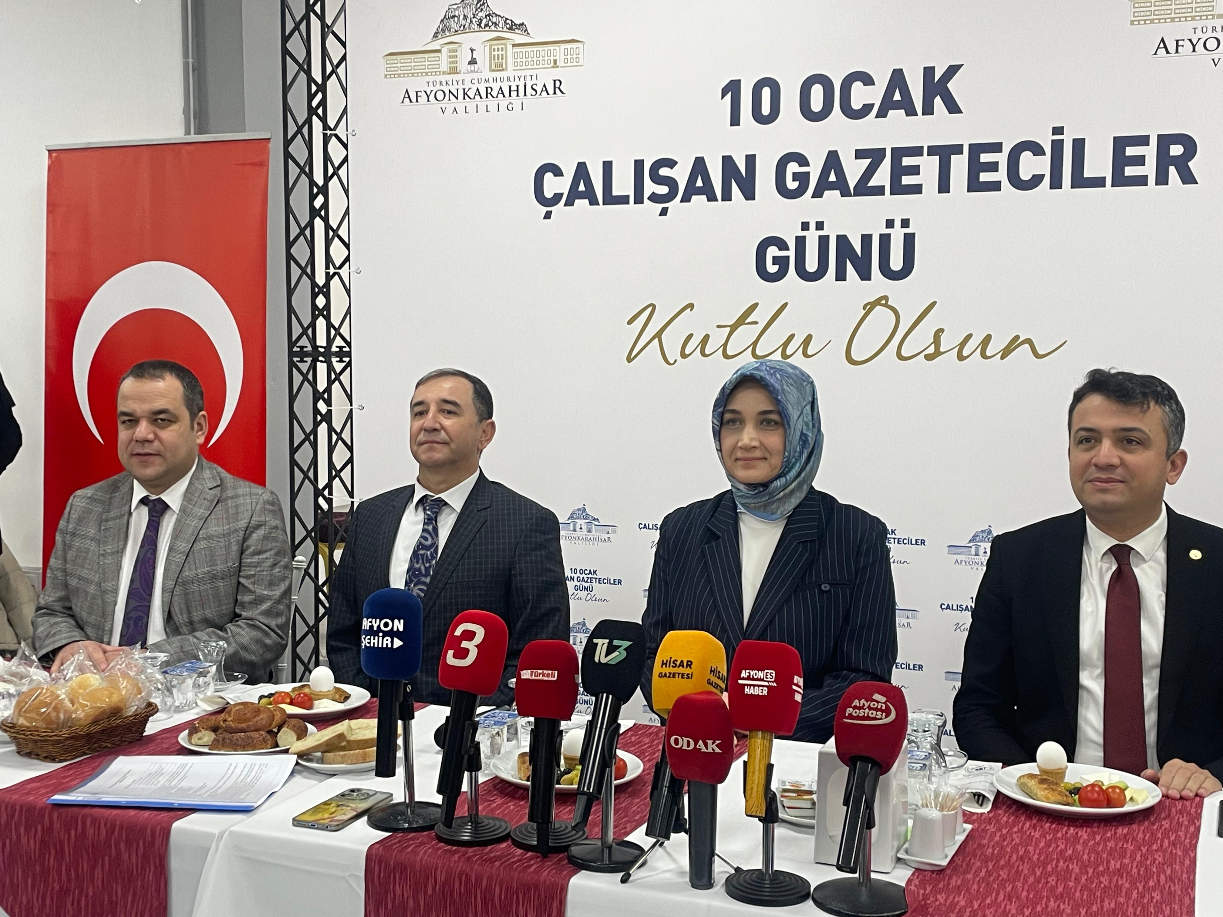 VALİ YİĞİTBAŞI "GAZETECİLERİMİZ, ŞEHRİMİZİN GÖRÜNÜRLÜĞÜNÜ ARTIRIYOR"