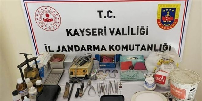 Diplomasız Dişçi Şaşkınlık Yarattı: Jandarma Ekiplerinden Yasadışı Muayenehane Operasyonu